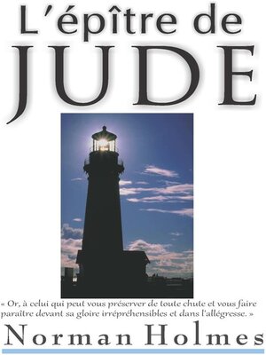 cover image of L'épître de Jude